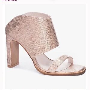 42 Gold Linx Slide Sandal